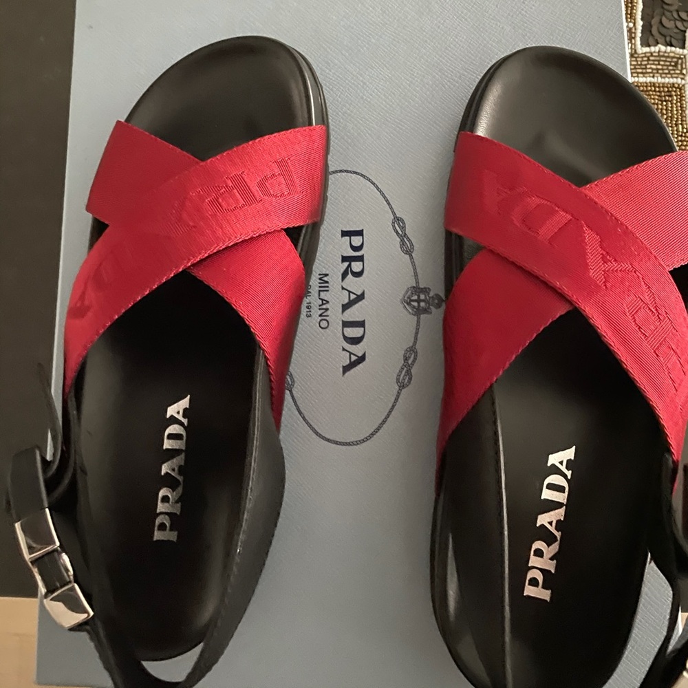 Authentic Prada Sandals-Women’s Size 6